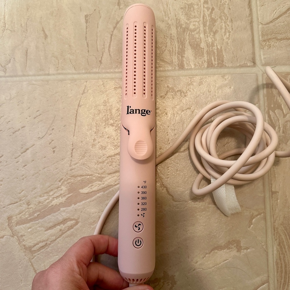 Lange Pink Hair Tool- straighten and curl Duo!